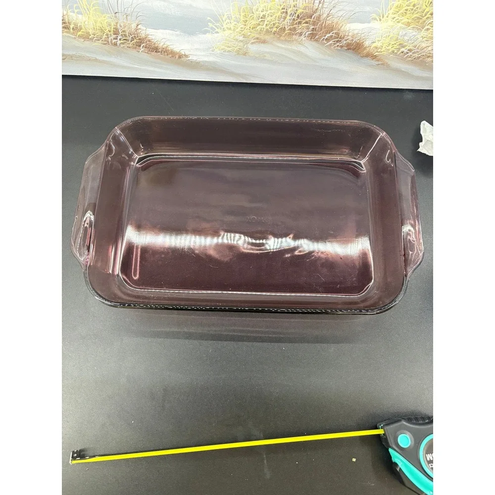 Vintage Pyrex 233-R Amethyst Purple 3Qt 13